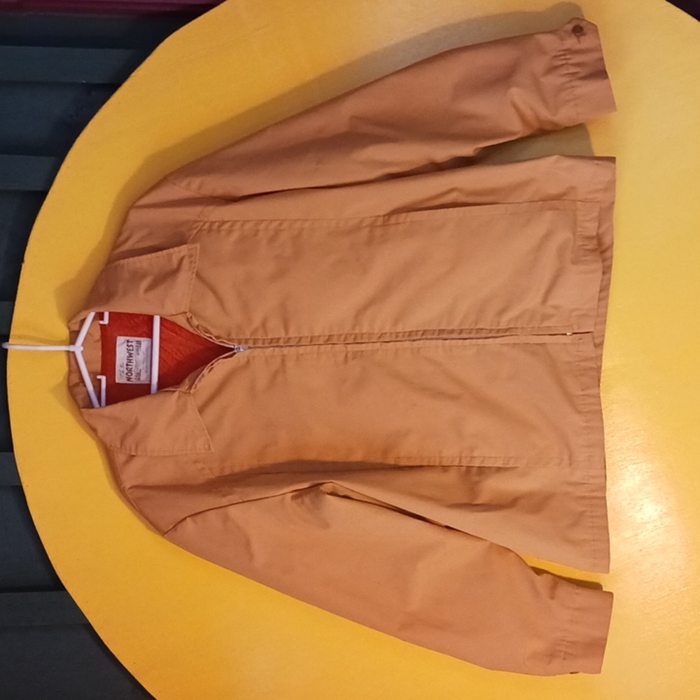 Vintage 50s The Northwest Allied Clothiers Yellow Ricky Jacket Workwear L/XL